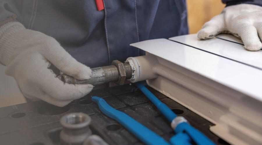 Professional water heater repair services in Macksville, KS